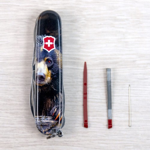 Швейцарский складной нож 91мм Victorinox FIELDMASTER ANIMAL 1.4713.3.F1100pw