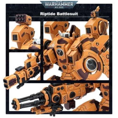 Набор миниатюр WARHAMMER 40000: TAU EMPIRE - RIPTIDE BATTLESUIT