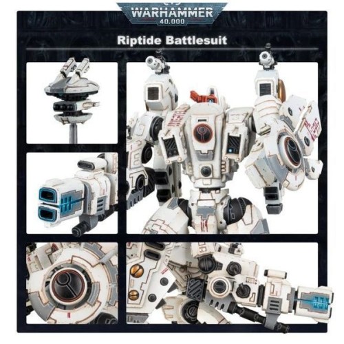 Набор миниатюр WARHAMMER 40000: TAU EMPIRE - RIPTIDE BATTLESUIT