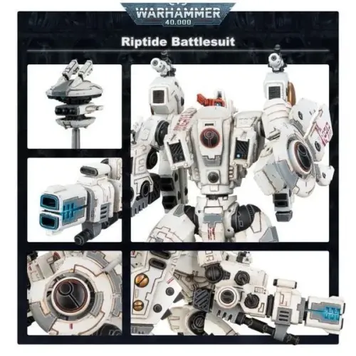 Набір мініатюр WARHAMMER 40000: TAU EMPIRE - RIPTIDE BATTLESUIT