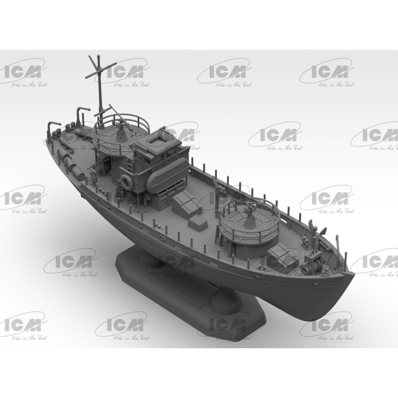 Збірна модель KFK Kriegsfischkutter, німецький багатоцільовий катер 2 СВ (S.012)