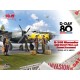 Збірна модель літака Збірна модель 1:48 Літак B-26B Marauder з пілотами та наземним персоналом ВПС США ICM 48322 1:48
