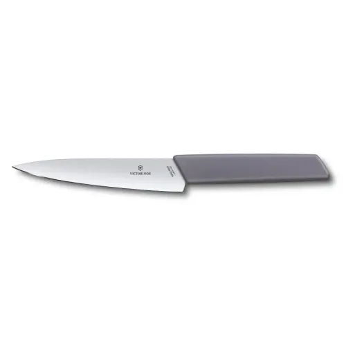 Універсальний кухонний ніж Victorinox SWISS MODERN 15см фіол 6.9016.1521B
