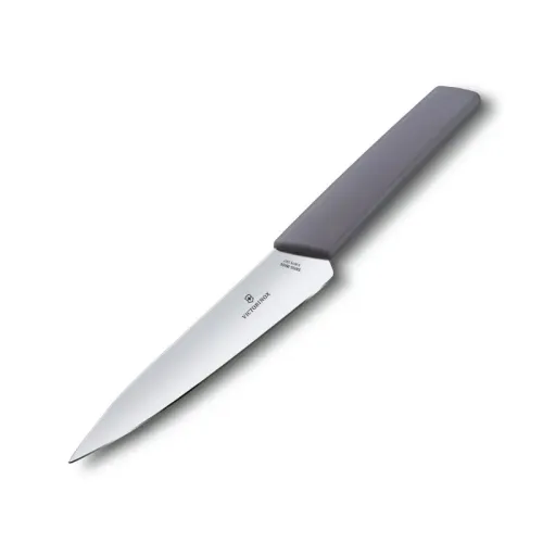 Універсальний кухонний ніж Victorinox SWISS MODERN 15см фіол 6.9016.1521B
