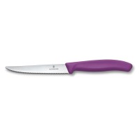 Ніж для стейка та піци Victorinox Swiss Classic 11см хвил фіол 6.7235.C1