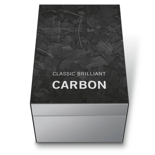 Складаний ніж Victorinox CLASSIC SD Brilliant Carbon 0.6221.90