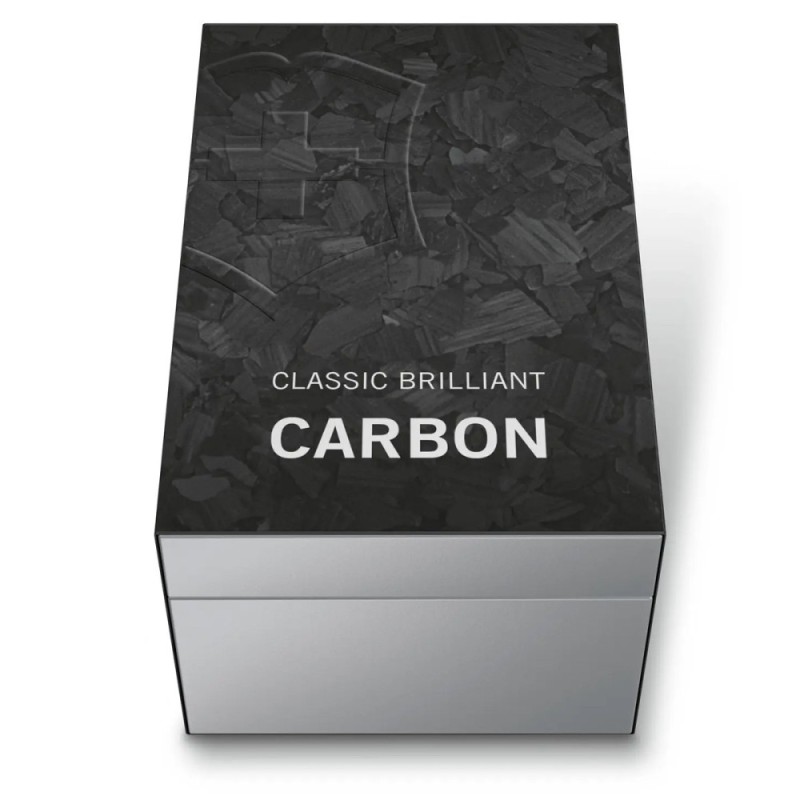 Складаний ніж Victorinox CLASSIC SD Brilliant Carbon 0.6221.90