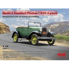 1:24 Американський легковий автомобіль Model A Standard Phaeton (1930-ті роки)