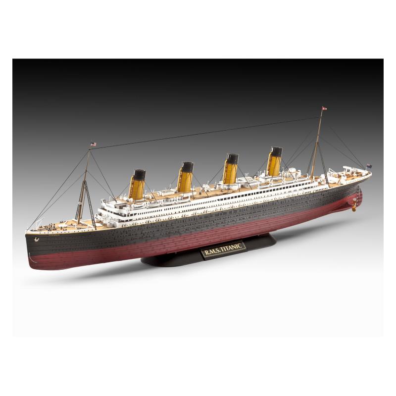 Збірна модель Збірна модель-копія Revell набір Корабель Титанік подарунковий набір рів 4 м 1:700 та 1:1200