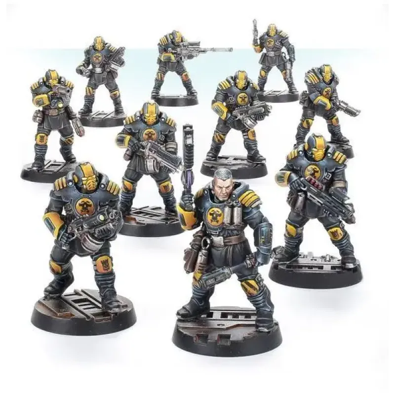 Набір мініатюр WARHAMMER 40000: NECROMUNDA - PALANITE ENFORCER PATROL