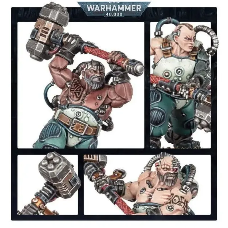 Набор миниатюр WARHAMMER 40000: LEAGUES OF VOTANN - CTHONIAN BERSERKS