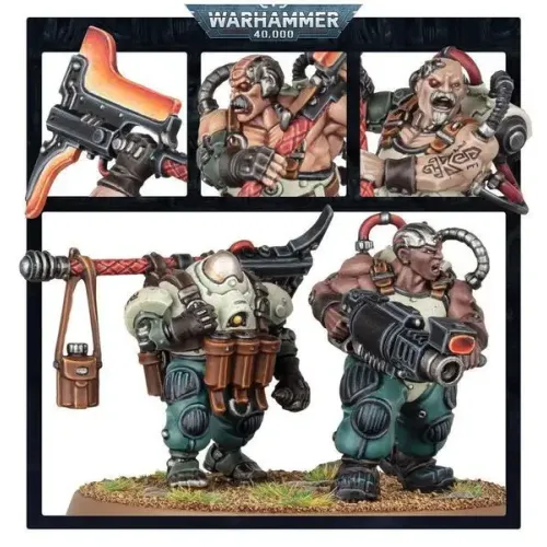 Набір мініатюр WARHAMMER 40000: LEAGUES OF VOTANN - CTHONIAN BERSERKS