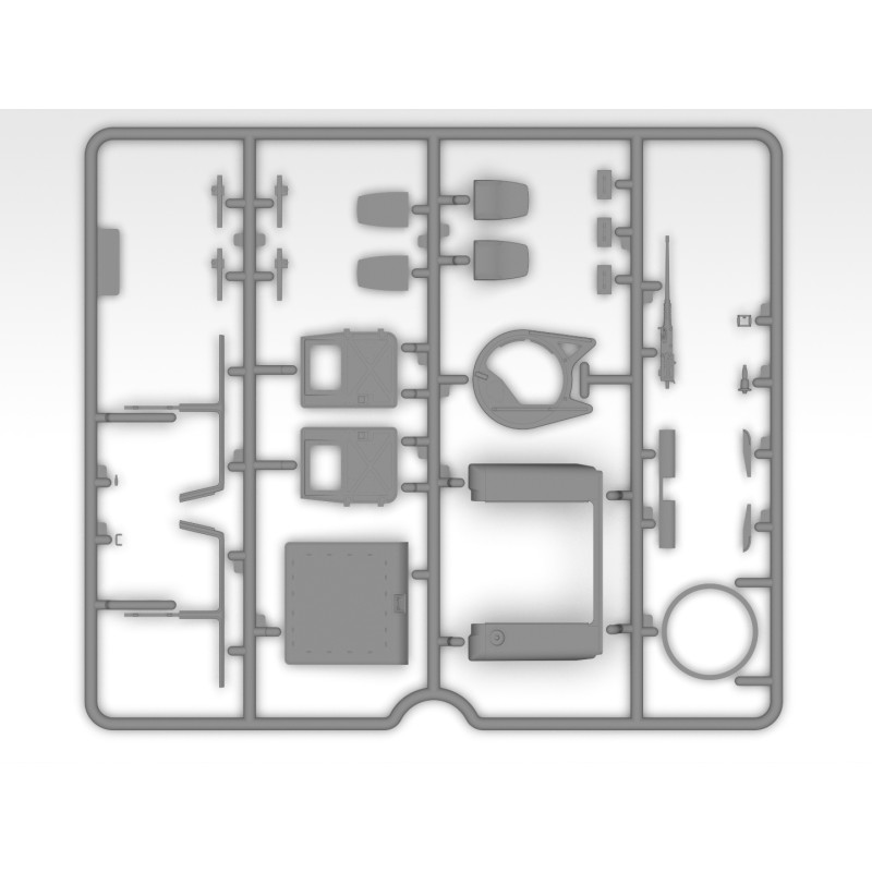 Збірна модель носій озброєння M1025A2 Hummer – масштаб 1:35 (35437)