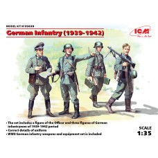  1:35 Фігури Німецька піхота (1939-1942) ICM 35639