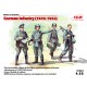 Сборная модель 1:35 Фигуры Немецкая пехота (1939-1942) ICM 35639