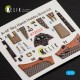 A-4F Skyhawk 3D декаль інтер'єр для комплекту HobbyBoss 1:72 KELIK K72033