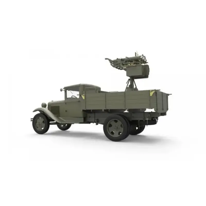 Военный 1,5 тонный грузовик с пулеметом "M-4 Maxim" AA 1:35