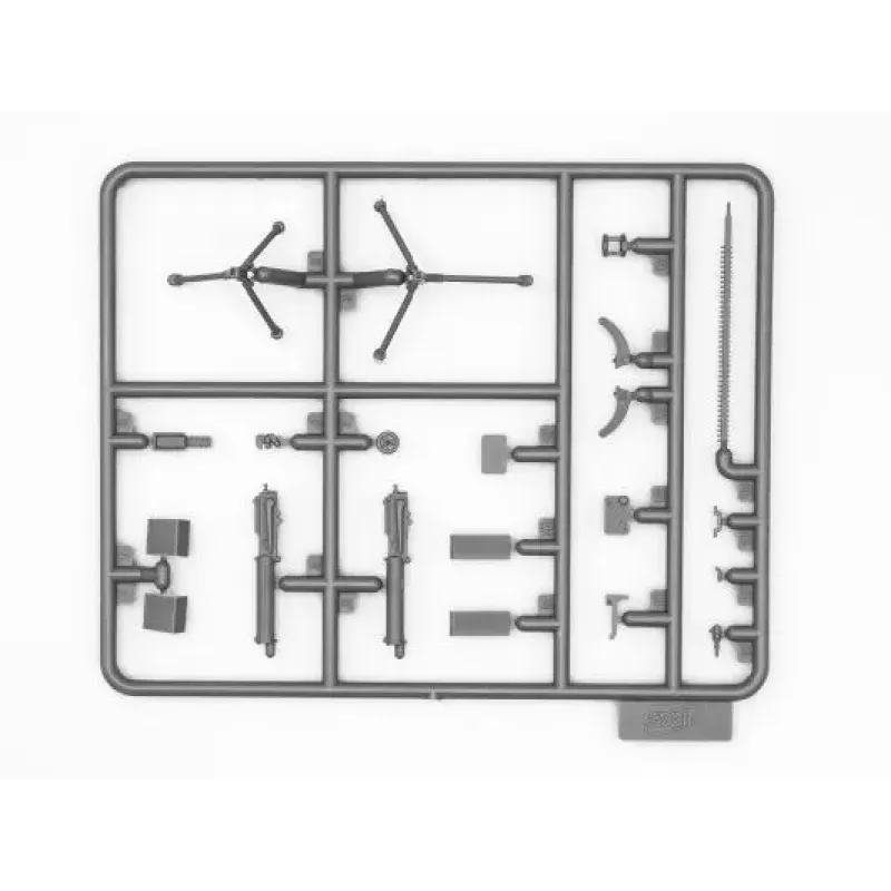 Збірна модель 1:35 Автомобіль Анзак IСВ модель T 1917 LCP з кулеметом Vickers ICM 35607