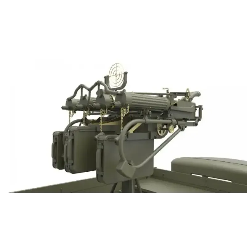 Военный 1,5 тонный грузовик с пулеметом "M-4 Maxim" AA 1:35