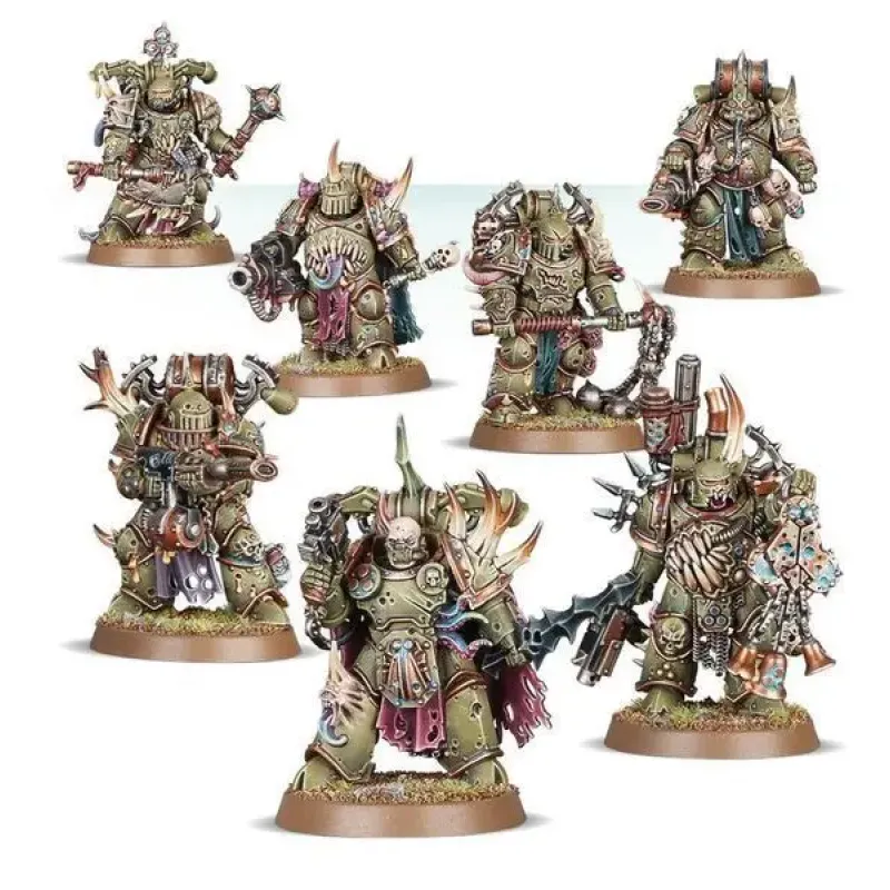 Набір мініатюр WARHAMMER 40000: DEATH GUARD - PLAGUE MARINES