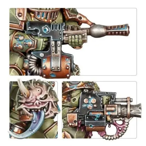 Набор миниатюр WARHAMMER 40000: DEATH GUARD - PLAGUE MARINES