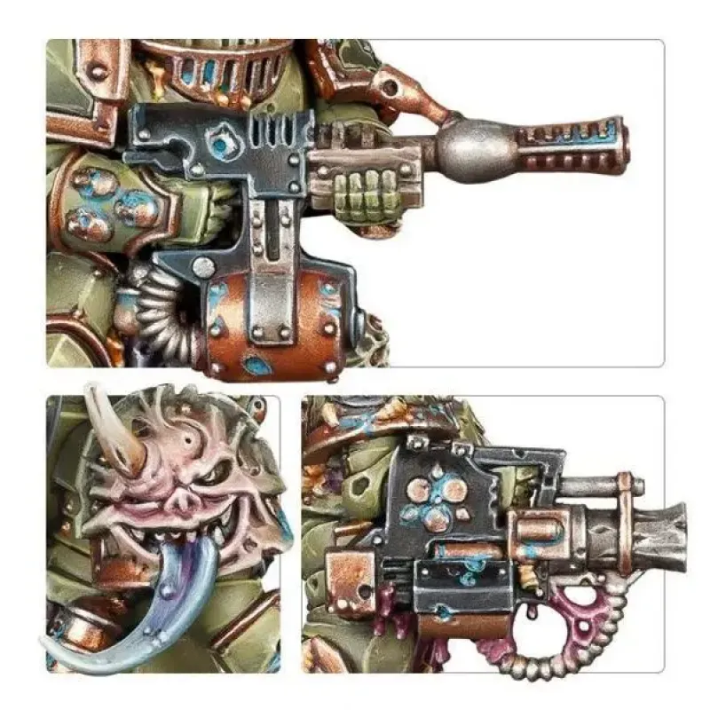 Набір мініатюр WARHAMMER 40000: DEATH GUARD - PLAGUE MARINES
