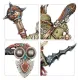 Набор миниатюр WARHAMMER 40000: DEATH GUARD - PLAGUE MARINES