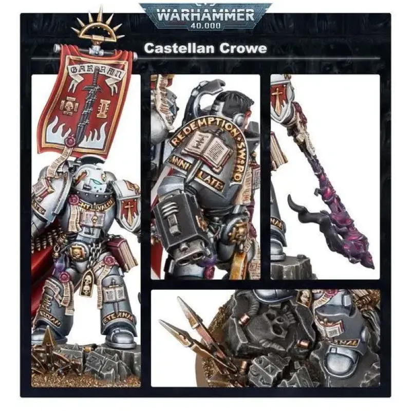 Мініатюра WARHAMMER 40000: GREY KNIGHTS - CASTELLAN CROWE