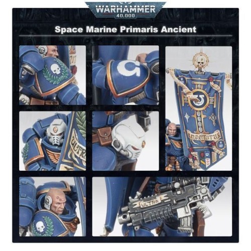 Миниатюра WARHAMMER 40000: SPACE MARINES - PRIMARIS ANCIENT