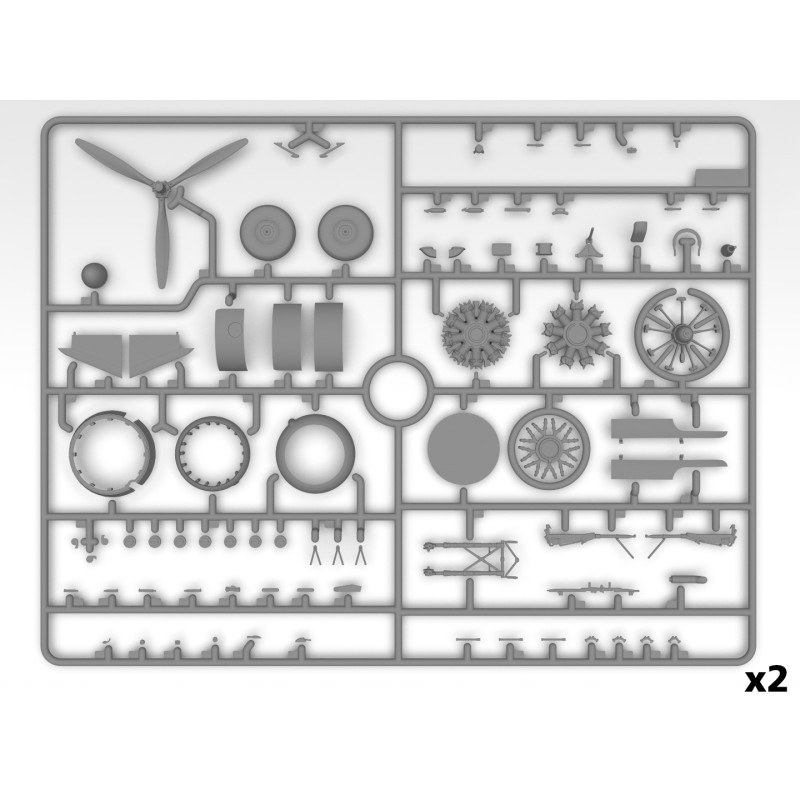 Збірна модель літака літак HP.52 Hampden “Операція Gardening” – масштаб 1:48 (48355) 1:48