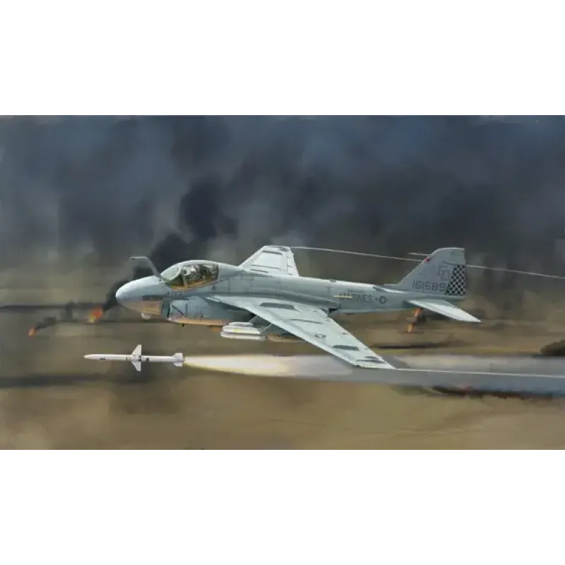 Сборная модель самолета Сборная модель 1:72 Самолет A-6E Интрудер Италери 1392 1:72