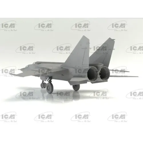 Збірна модель літака Збірна модель 1:72 літак МіГ-25ПУ, Радянський навчальний літак ICM 72178 1:72