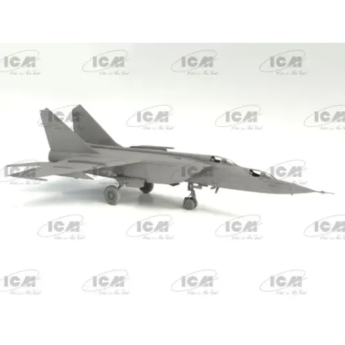 Збірна модель літака Збірна модель 1:72 літак МіГ-25ПУ, Радянський навчальний літак ICM 72178 1:72