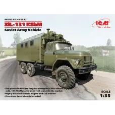 Армейский автомобиль ЗиЛ-131 КШМ 1:35
