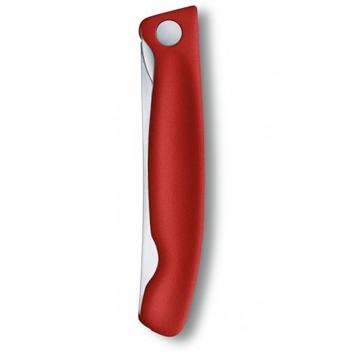 Складаний ніж для пікніка Victorinox SWISS CLASSIC 11см хвил червон 6.7831.FB