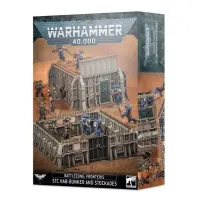 Набір мініатюр WARHAMMER 40000: BATTLEZONE: FRONTERIS - STC HAB-BUNKER AND STOCKADE
