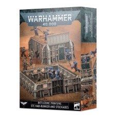 Набор миниатюр WARHAMMER 40000: BATTLEZONE: FRONTERIS - STC HAB-BUNKER AND STOCKADE