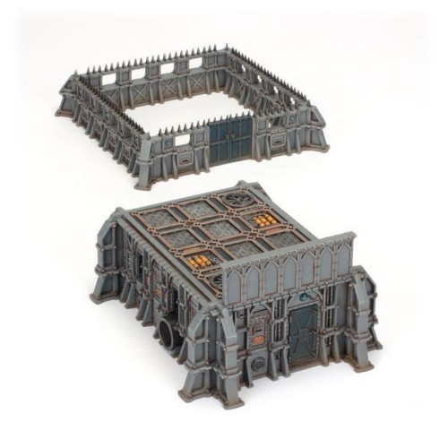 Набор миниатюр WARHAMMER 40000: BATTLEZONE: FRONTERIS - STC HAB-BUNKER AND STOCKADE