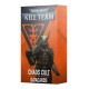Набір мініатюр WARHAMMER 40000: KILL TEAM DATACARDS - CHAOS CULT (ENG)