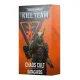 Набор миниатюр WARHAMMER 40000: KILL TEAM DATACARDS - CHAOS CULT (ENG)