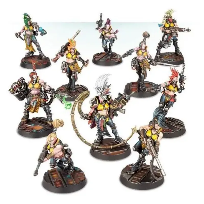 Набір мініатюр WARHAMMER 40000: NECROMUNDA - ESCHER GANG