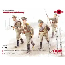 Збірна модель 1:35 фігур Радянська піхота (Першої світової) ICM35677