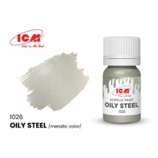 Акриловая краска Oily Steel : Маслянистая сталь ICM1026