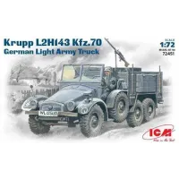 ICM72451  Krupp L2H143 Kfz.70 WWII German truck