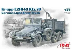ICM72451  Krupp L2H143 Kfz.70 WWII German truck