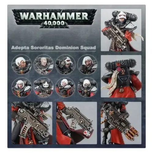 Набір мініатюр WARHAMMER 40000: ADEPTA SORORITAS - BATTLE SISTERS SQUAD