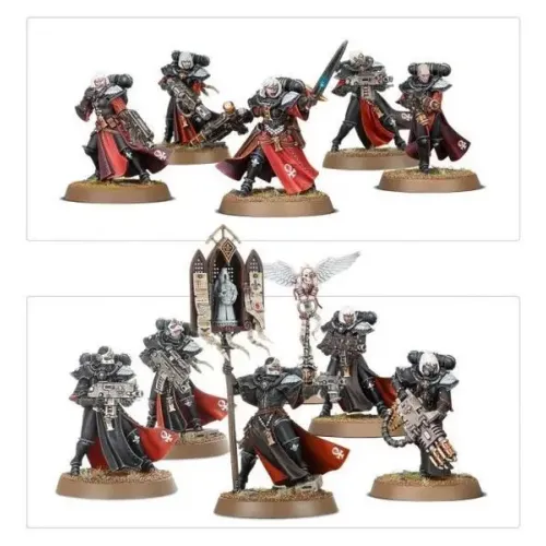 Набір мініатюр WARHAMMER 40000: ADEPTA SORORITAS - BATTLE SISTERS SQUAD