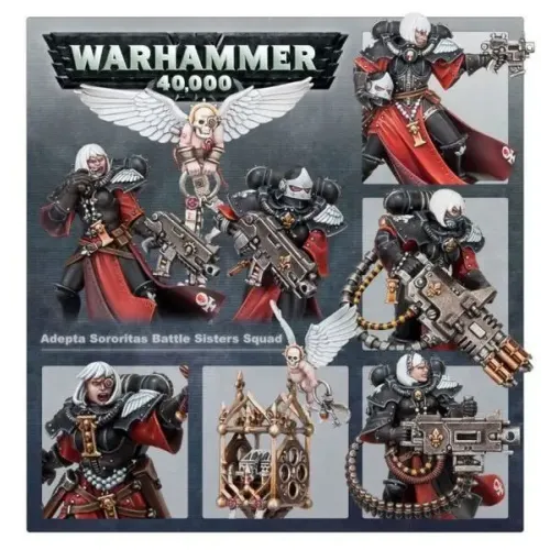 Набір мініатюр WARHAMMER 40000: ADEPTA SORORITAS - BATTLE SISTERS SQUAD