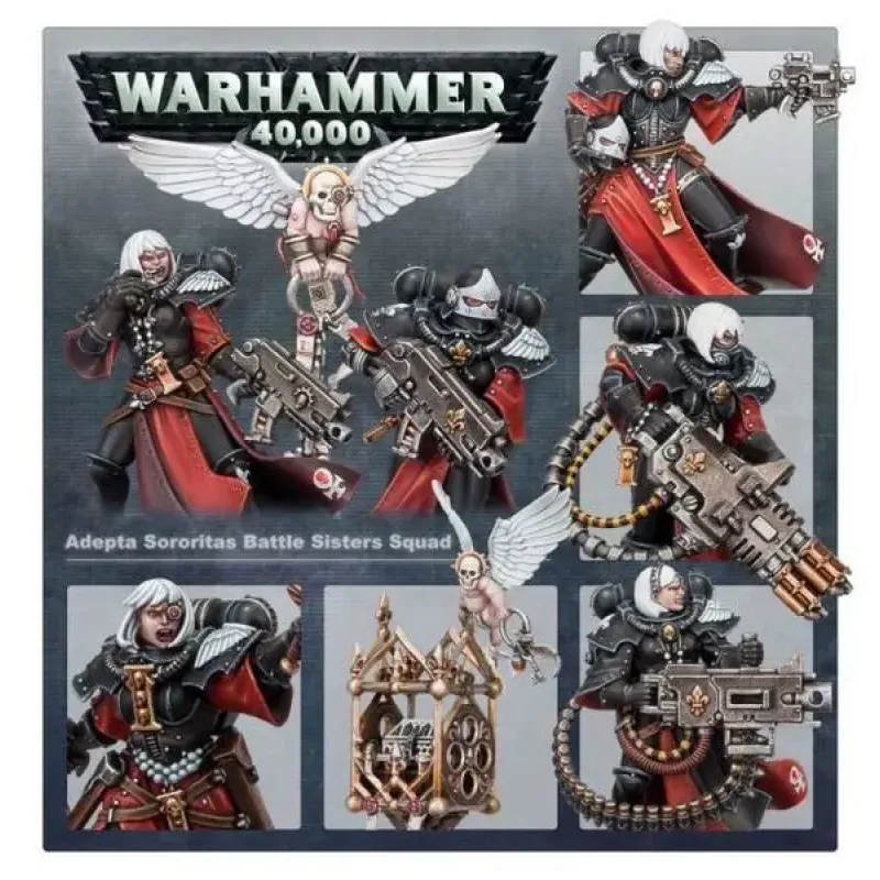Набір мініатюр WARHAMMER 40000: ADEPTA SORORITAS - BATTLE SISTERS SQUAD