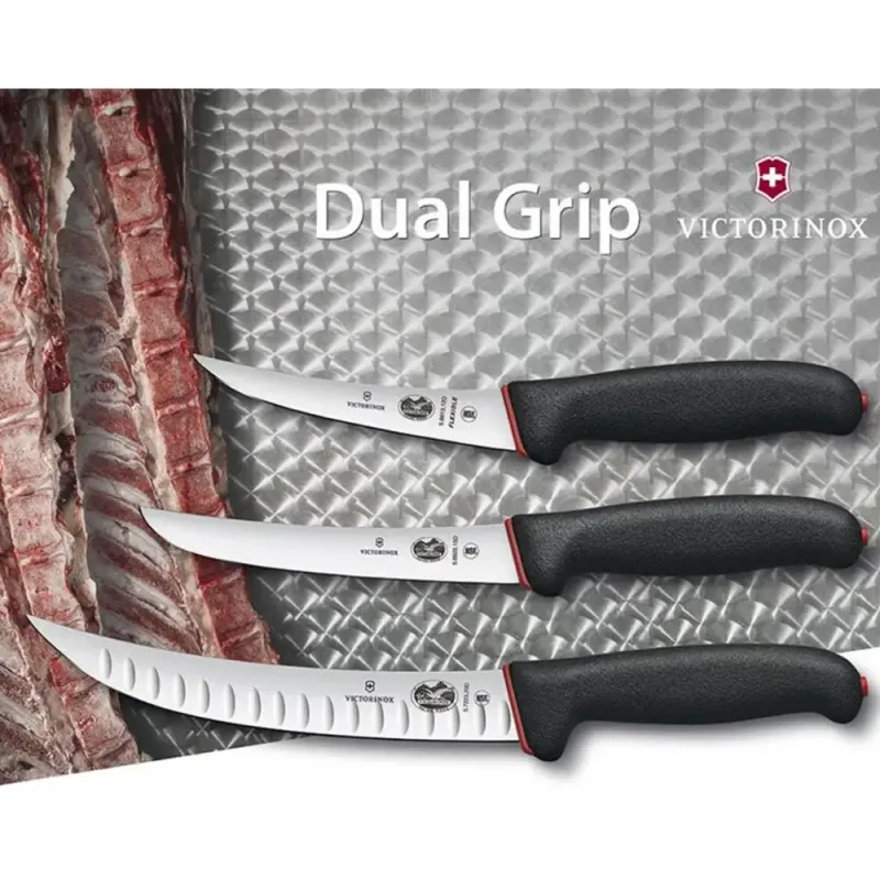 Нож обвалочный 12 см Victorinox DUAL GRIP Boning Superflexible 5.6663.12D